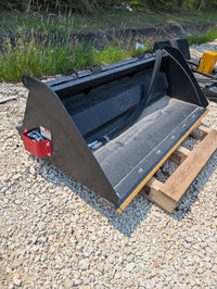 Raytree Power Rake Bucket - Power Rake Skid Steer Attachment