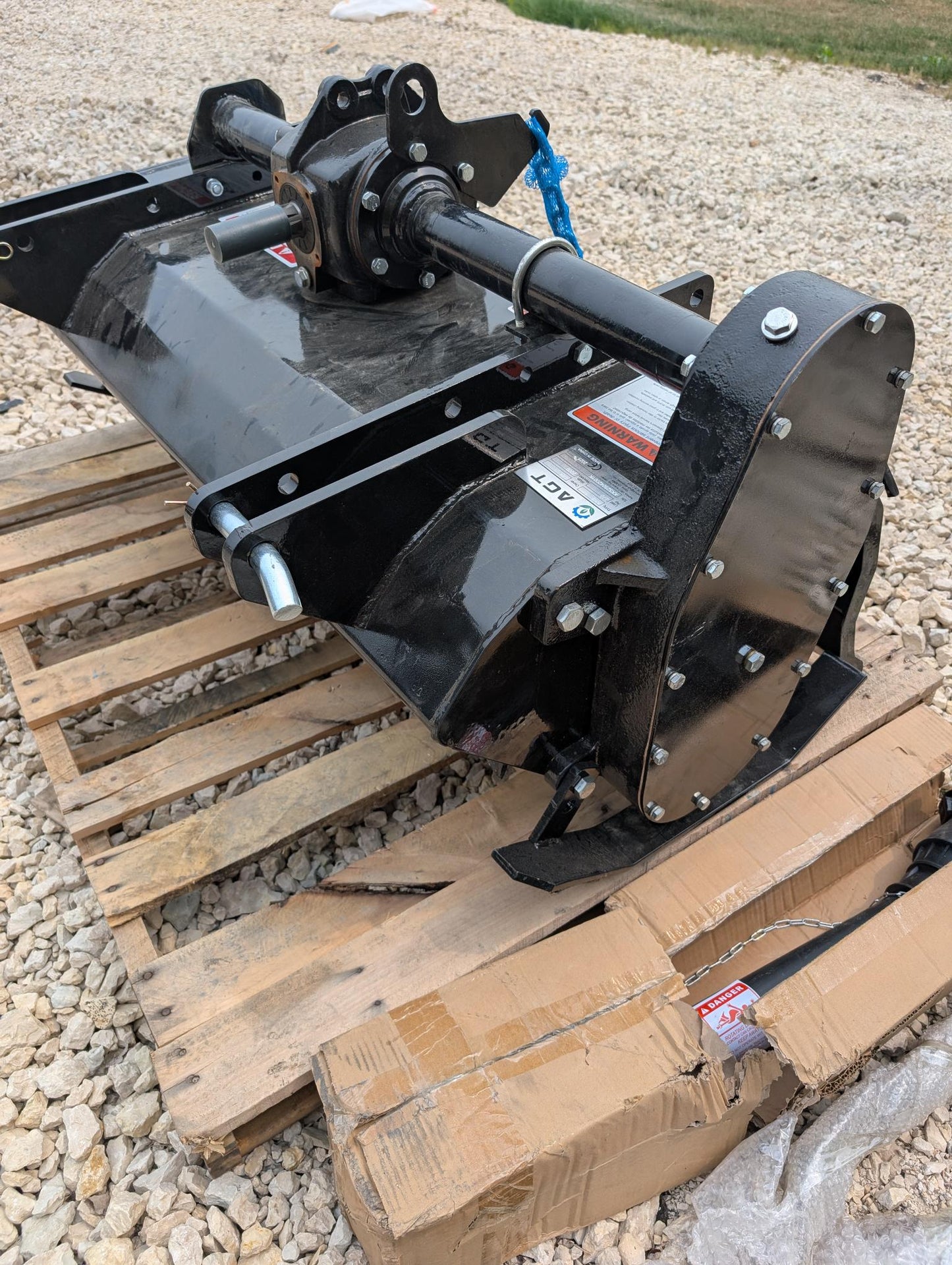 AGT KK5 46" Rotory Tiller 3 Point Hitch Tractor Attachment