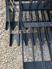 Suihe 78" Skeleton Rock Bucket Skid Steer Attachment