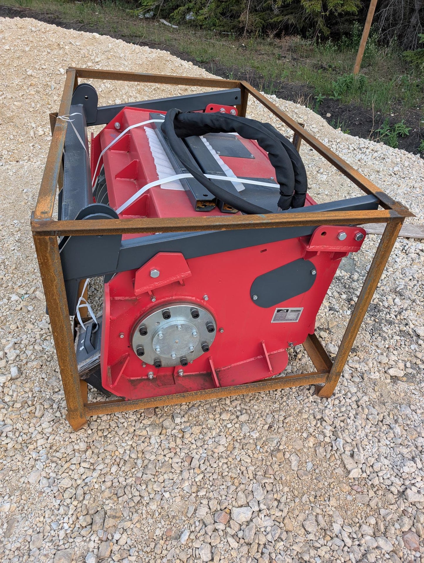 Handy Drum Mulcher  HBDM48 - Skid Steer Attachment