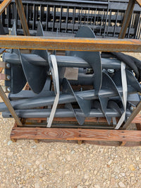 Handy Auger Skid Steer Attachment w/ 3 Bits 9" 12" and 18"
