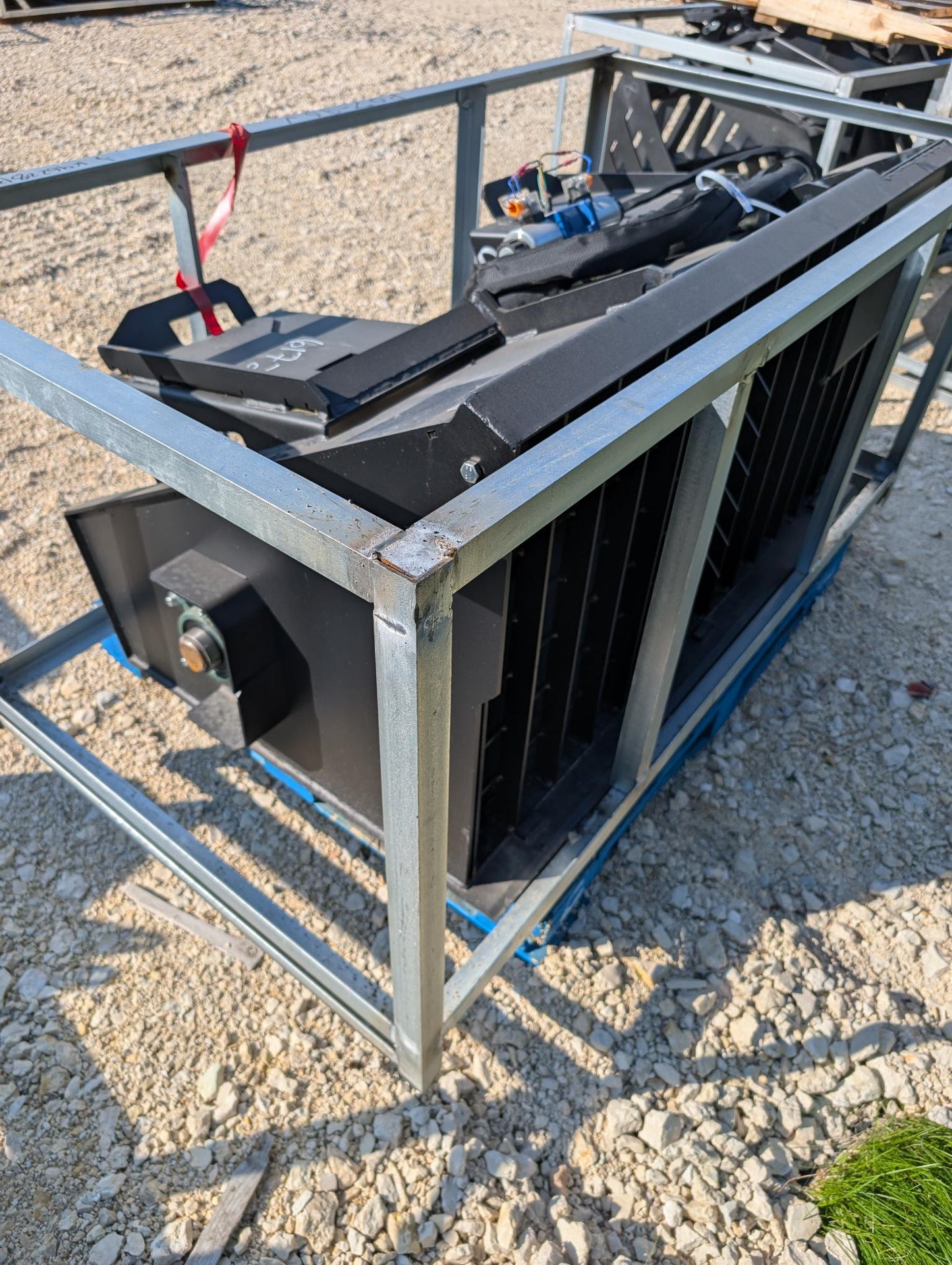 Skid Steer Concrete Mixer Bucket Attachment