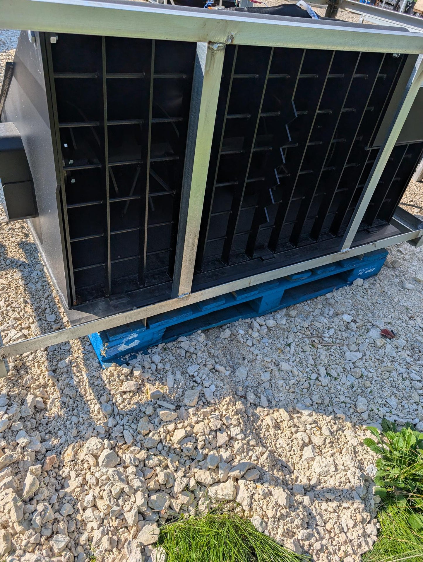 Skid Steer Concrete Mixer Bucket Attachment