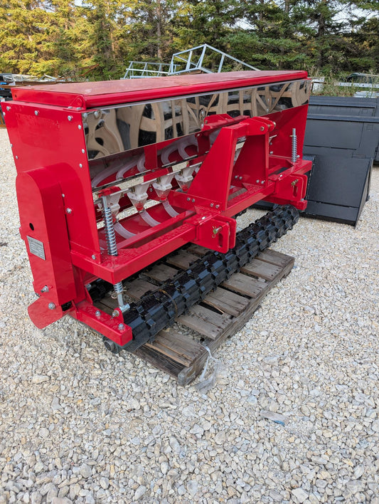 AGT No Till Seed Drill for Tractor Skid Steer Attachment