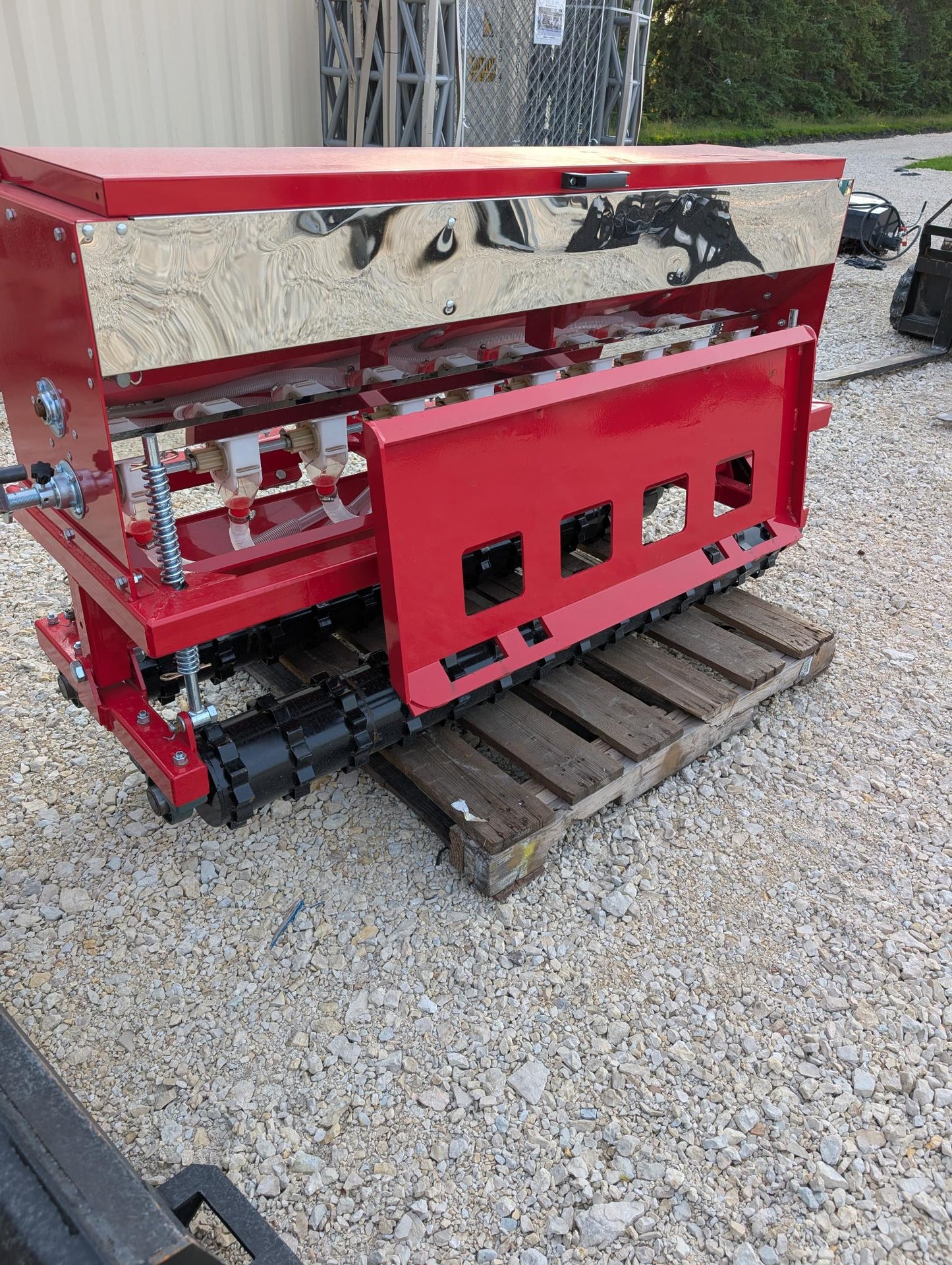 AGT No Till Seed Drill for Tractor Skid Steer Attachment