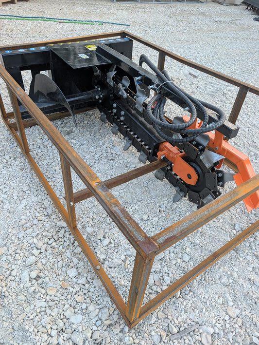 48" Skid Steer Trencher Attachment