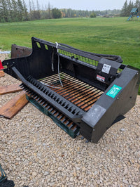 Raytree Rock Picker Skid Steer Attachment