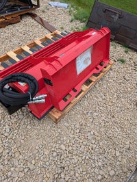 Raytree 60" Power Rake Landplane Skid Steer Attachment