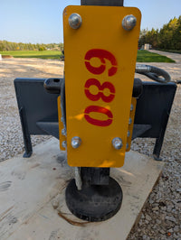 Handy Post Pounder Post Driver Skid Steer Attachment