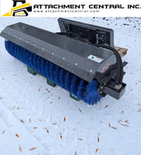 72" Angle Broom Skid Steer Attachment