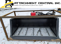 Raytree Vibrating Rock Screening Bucket Skid Steer Attachment