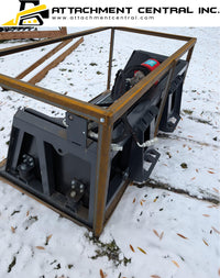 Raytree Vibrating Rock Screening Bucket Skid Steer Attachment