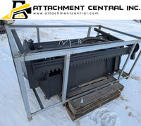 Suihe 60" Forestry Drum Mulcher Skid Steer Attachment