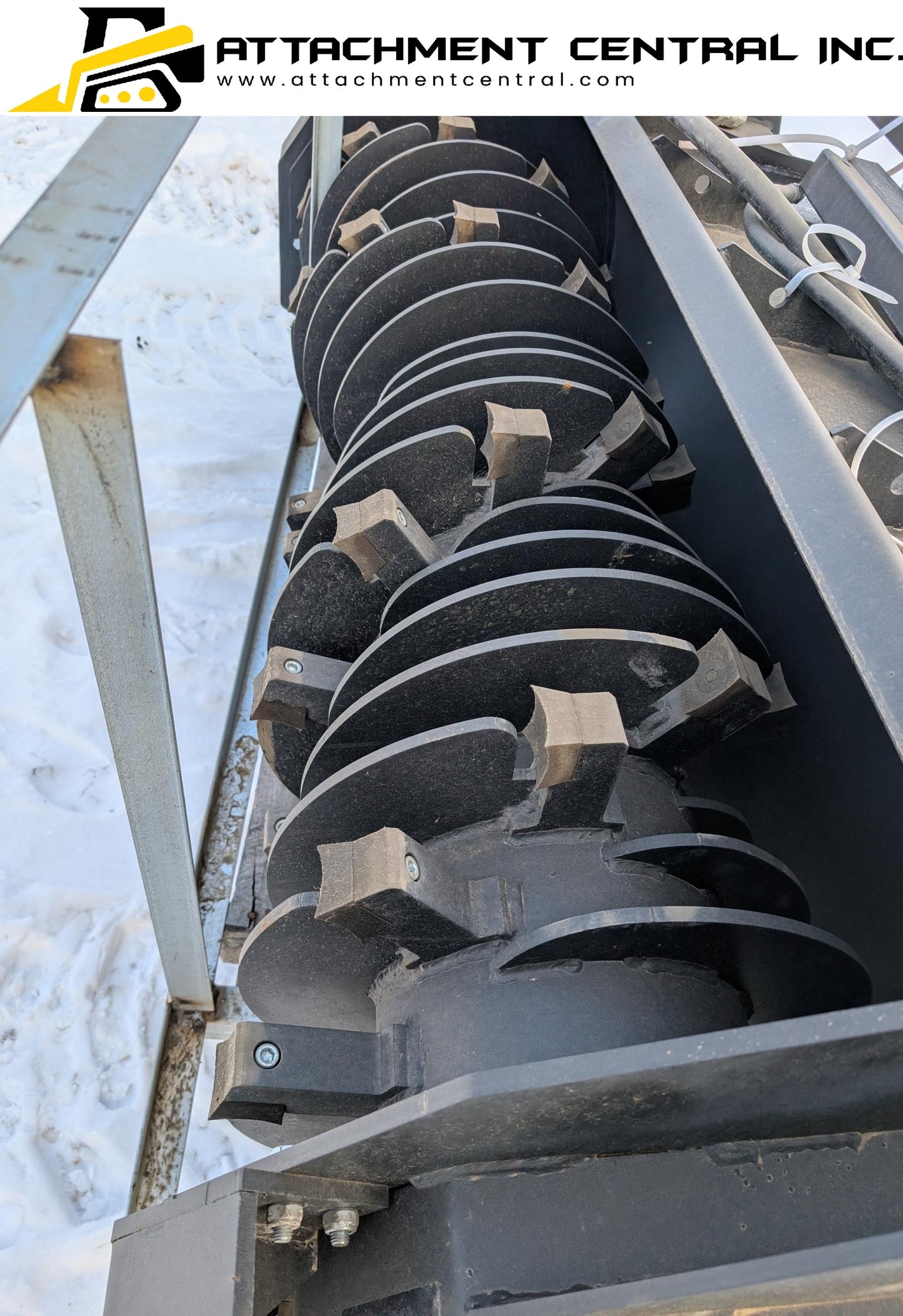 Suihe 60" Forestry Drum Mulcher Skid Steer Attachment