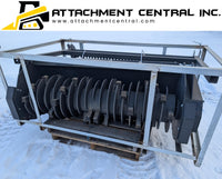 Suihe 60" Forestry Drum Mulcher Skid Steer Attachment