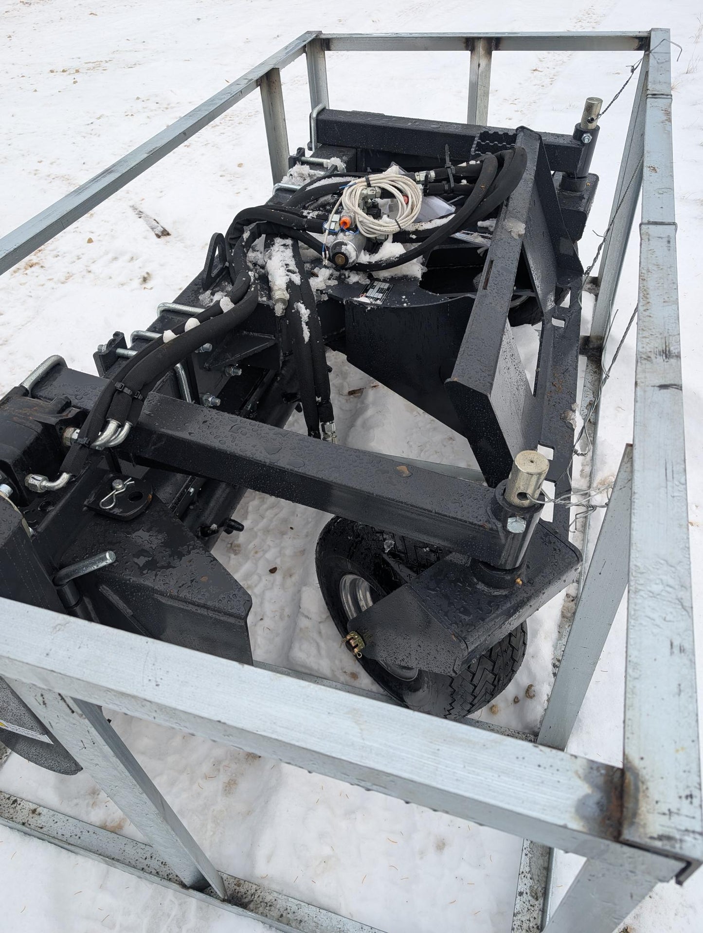 Arteer 72" Power Rake Soil Conditioner Harley Rake Skid Steer