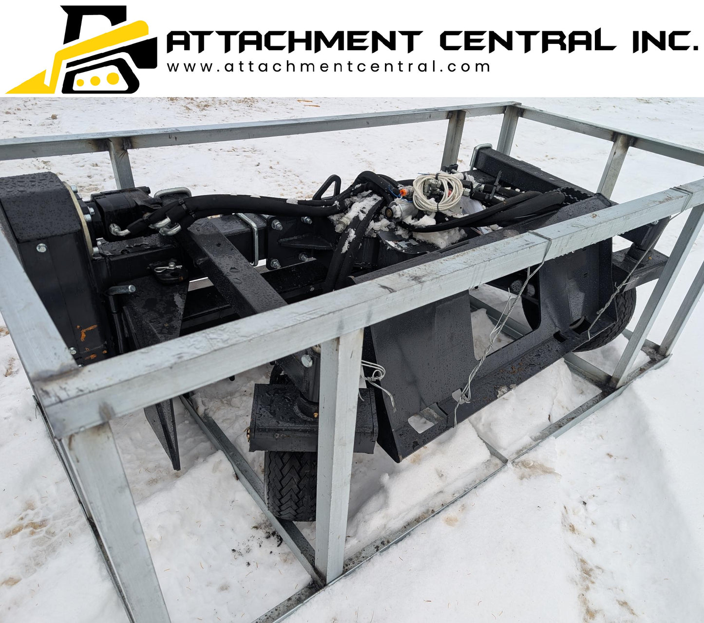 Arteer 72" Power Rake Soil Conditioner Harley Rake Skid Steer