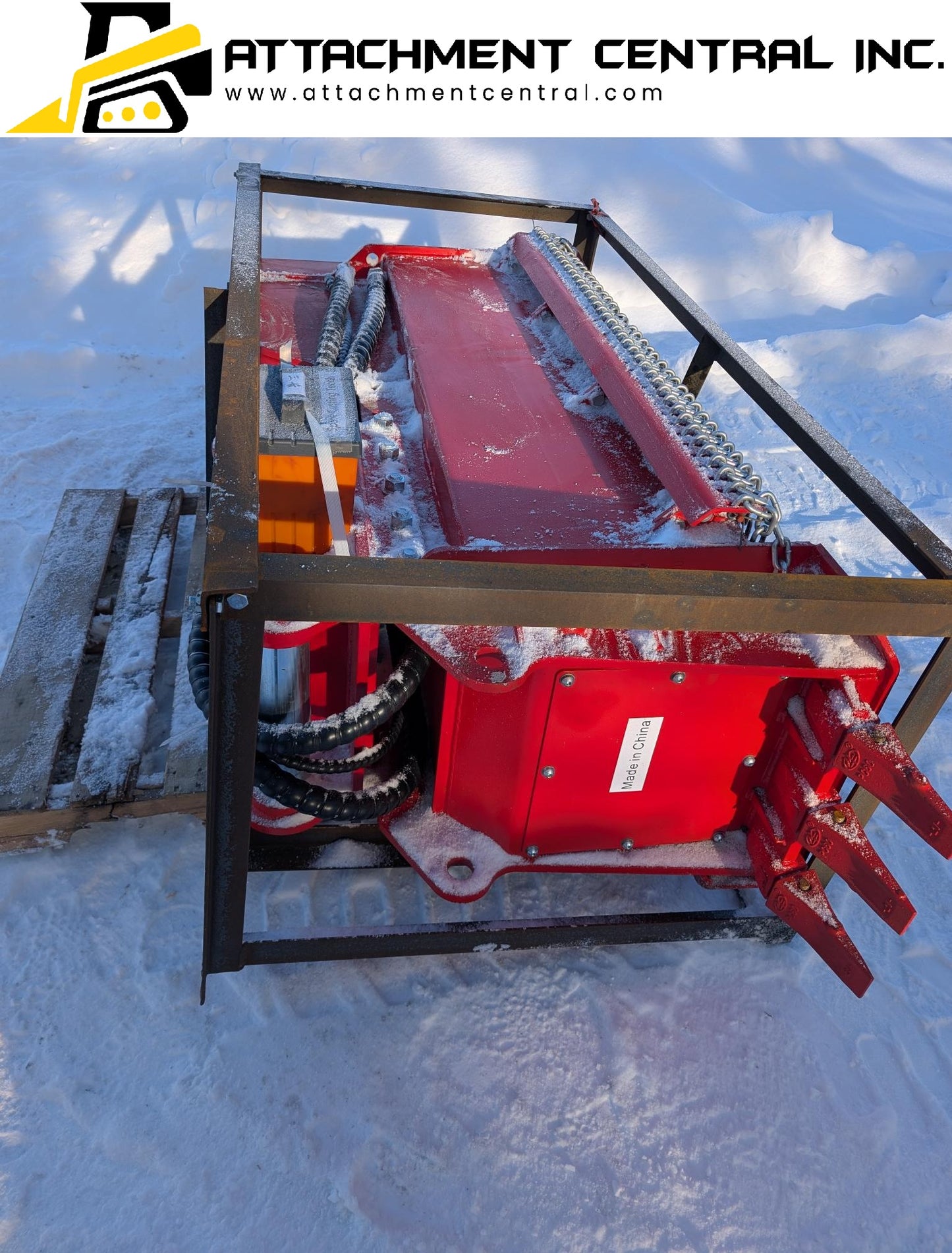 Raytree 50" Excavator Mulcher Attachment REDM50ST