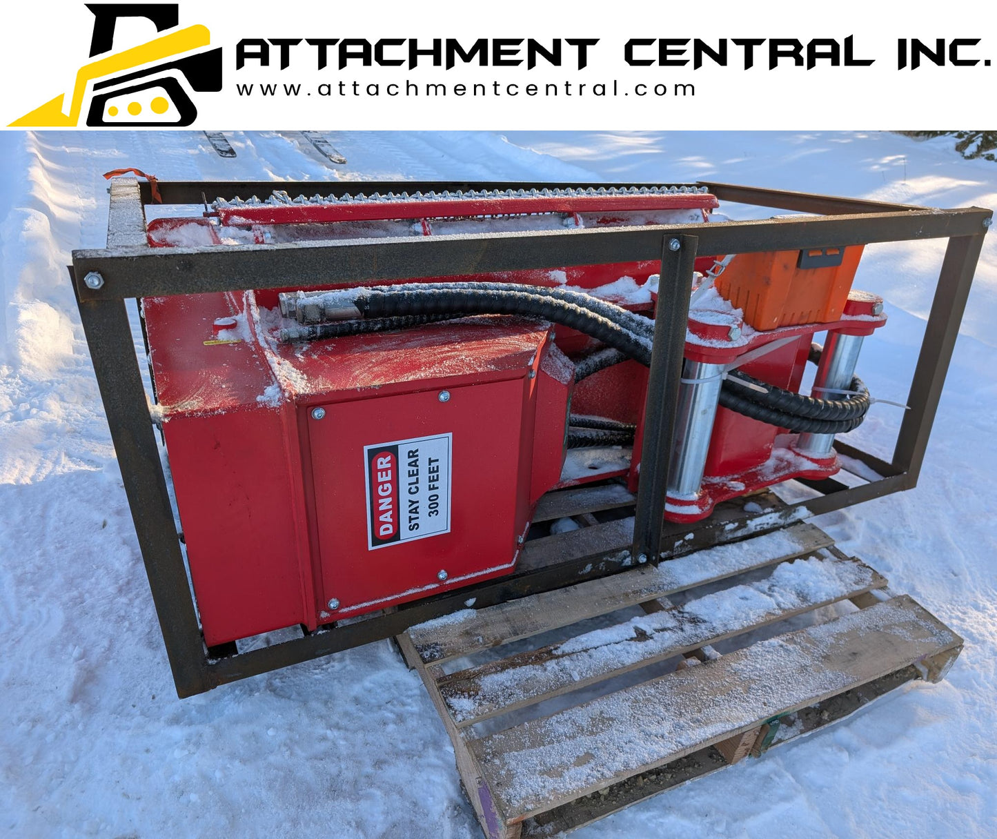 Raytree 50" Excavator Mulcher Attachment REDM50ST