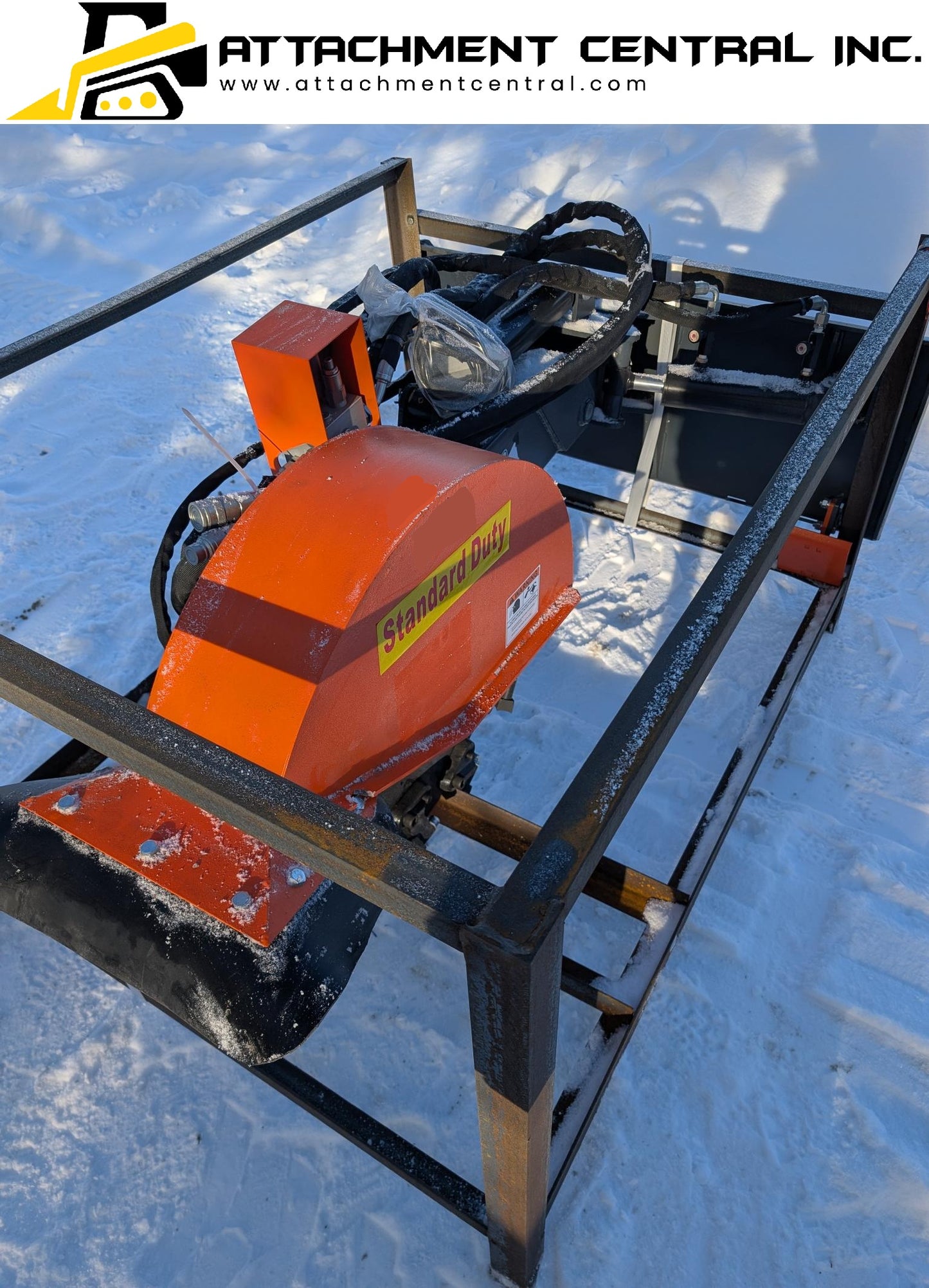 Handy Stump Grinder Skid Steer Attachment