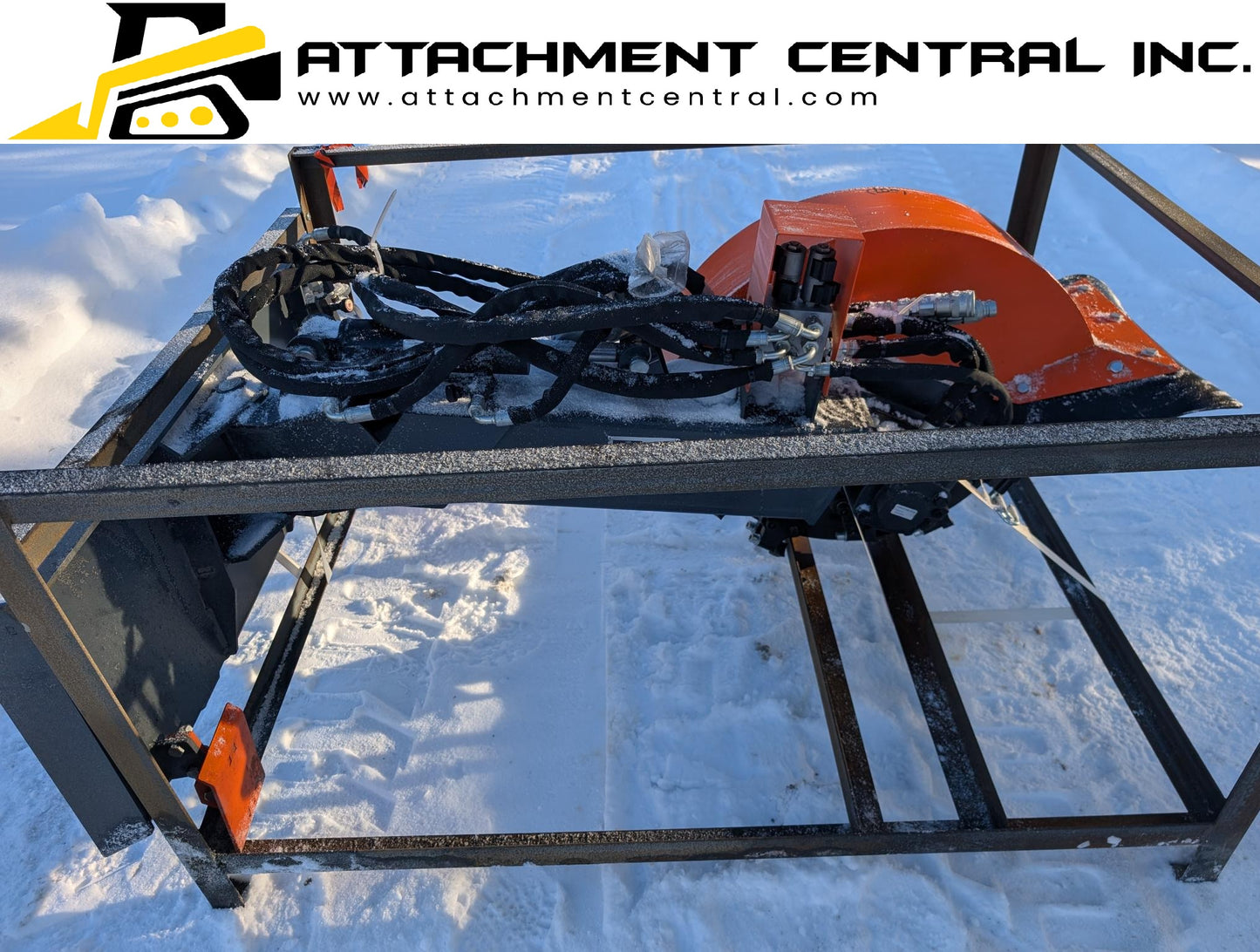 Handy Stump Grinder Skid Steer Attachment