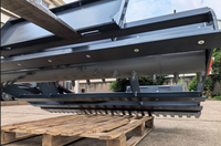 72" Skid Steer Landplane Power Rake Skid Steer Attachment