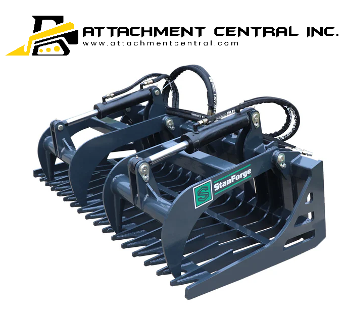 60" Skid Steer Skeleton Grapple Attachment TMG SSG60