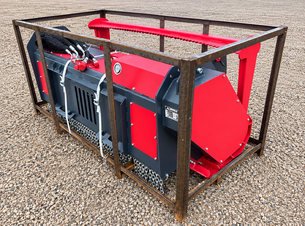 Handy 72" Skid Steer Mulcher Attachment HBDM72-G