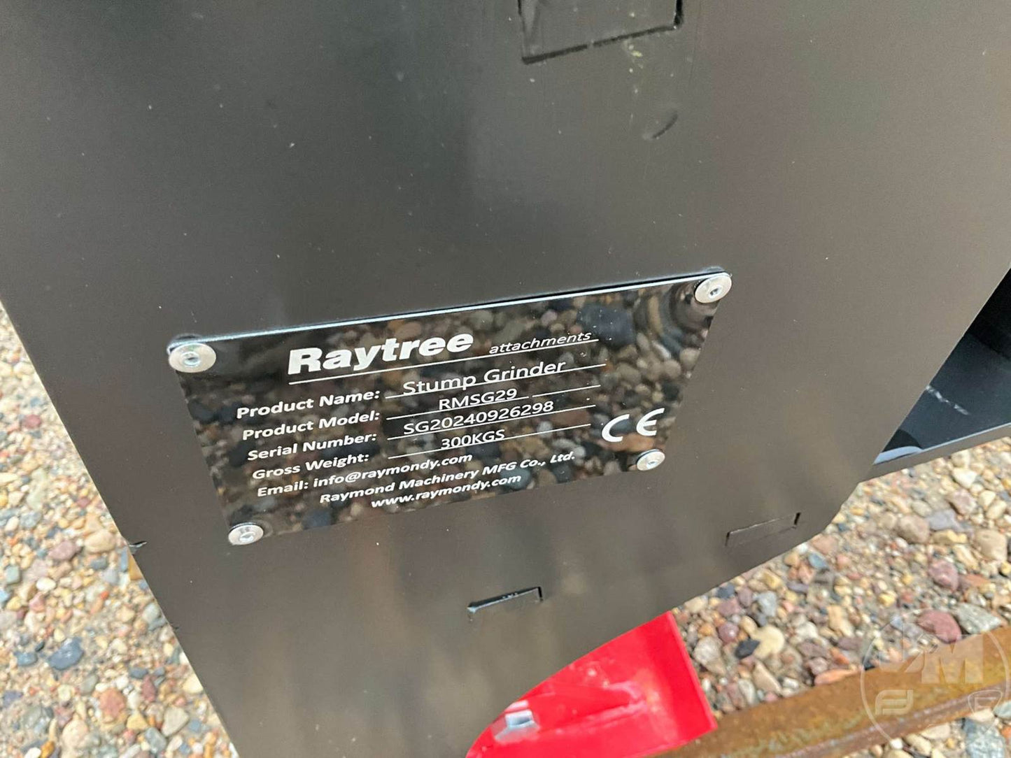 Raytree RMSG29 29 in Skid Steer Stump Grinder Skid Steer