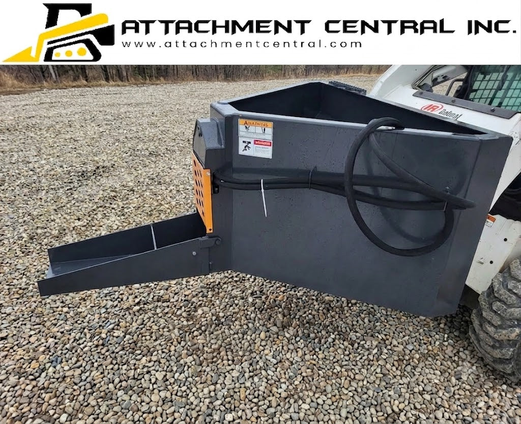Wolverine Concrete and Gravel Chute Skid Steer Attachment CCT-11-148V