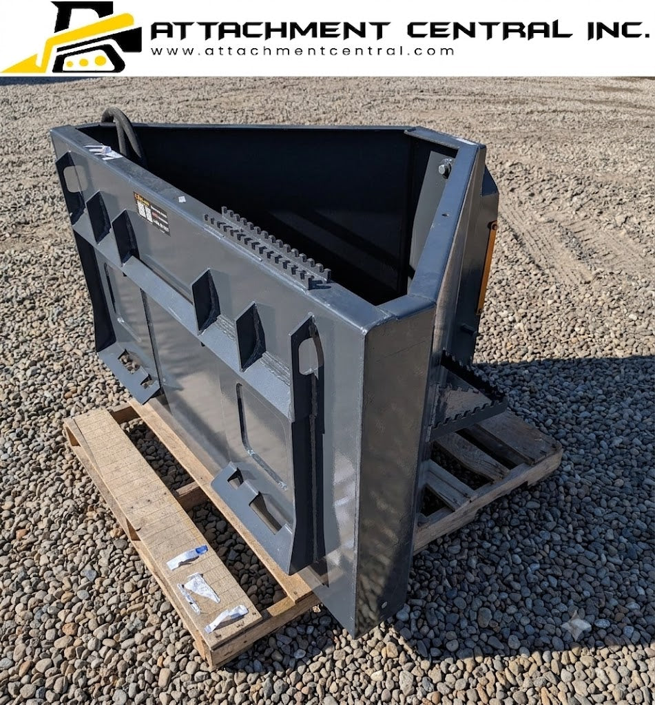 Wolverine Concrete and Gravel Chute Skid Steer Attachment CCT-11-148V