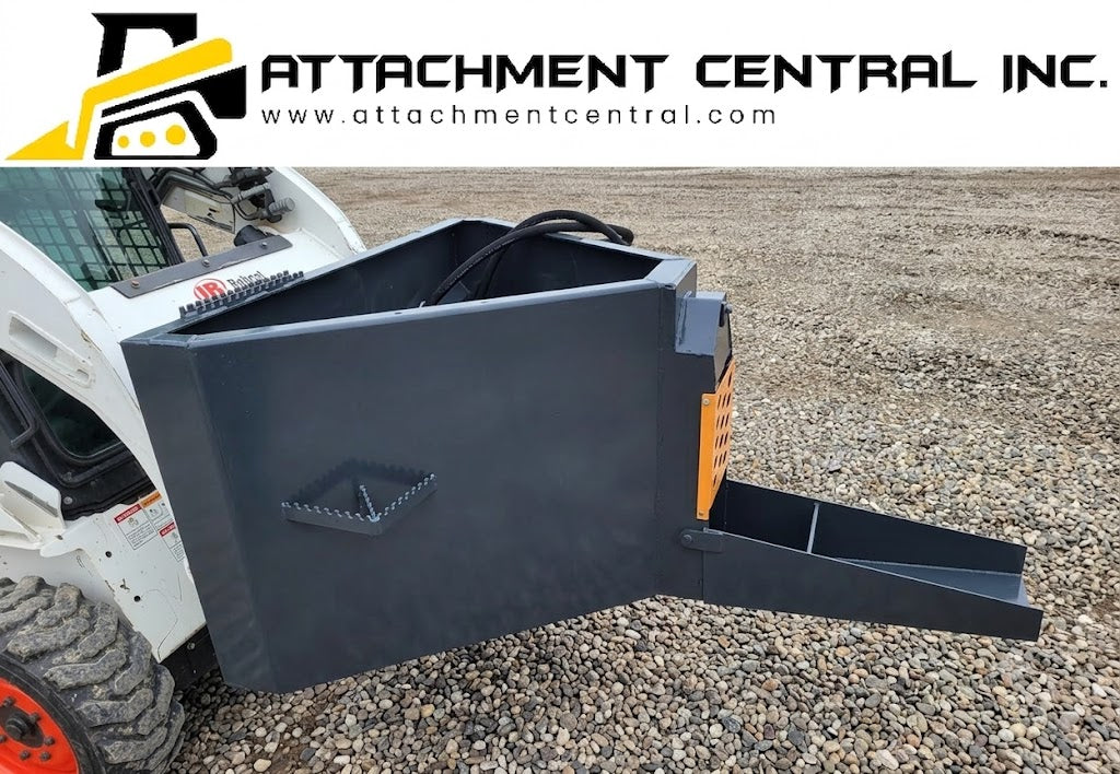 Wolverine Concrete and Gravel Chute Skid Steer Attachment CCT-11-148V