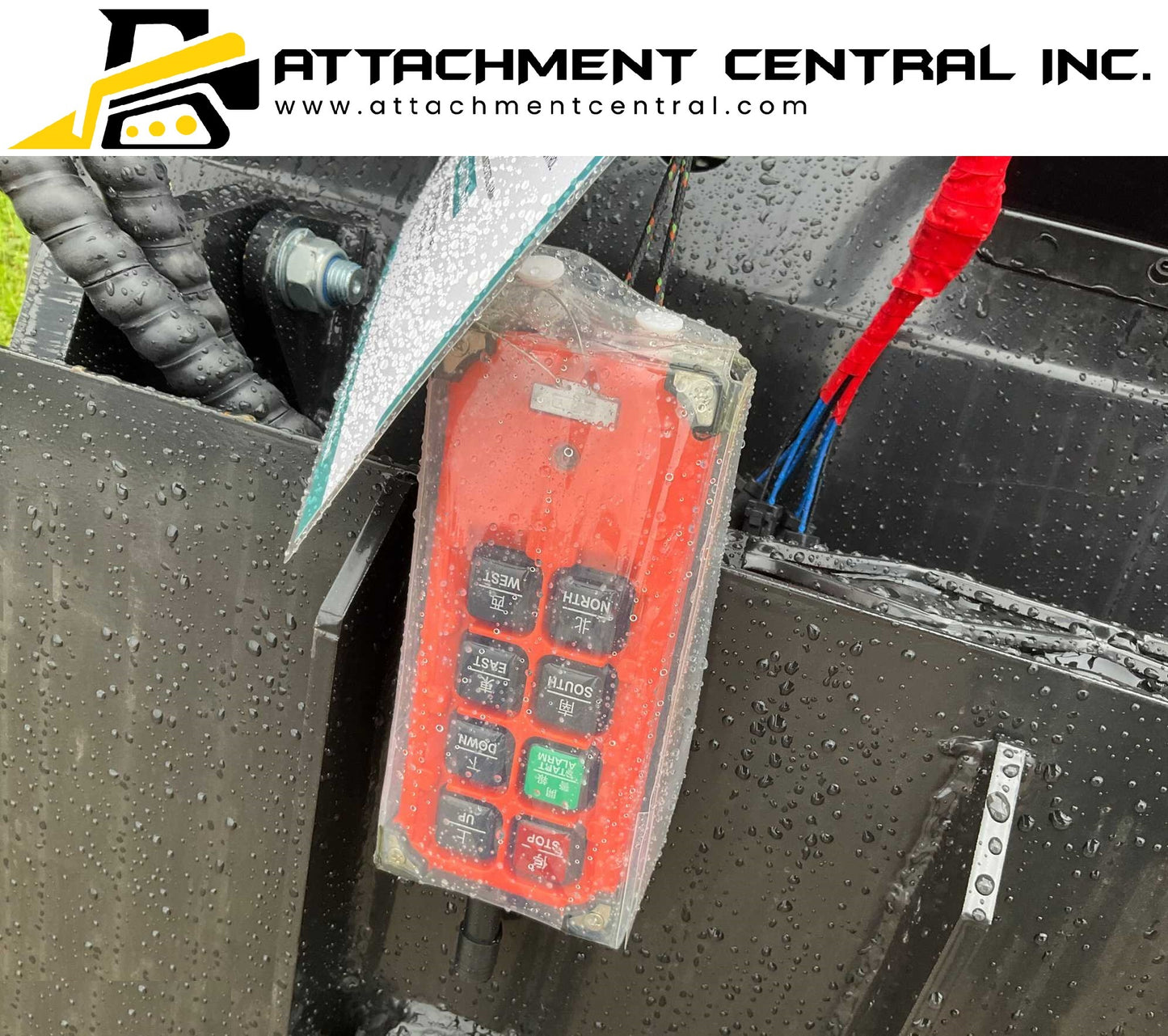 AGT Landscape Rake Skid Steer Attachment