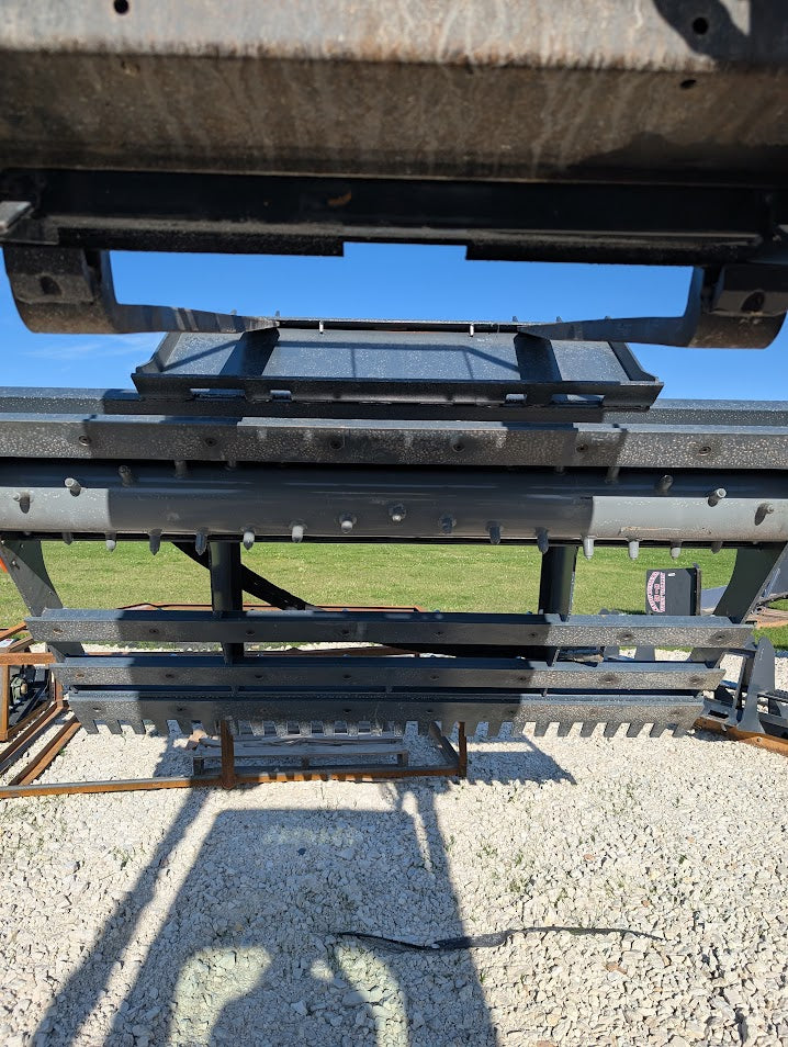 72" Skid Steer Landplane Power Rake Skid Steer Attachment