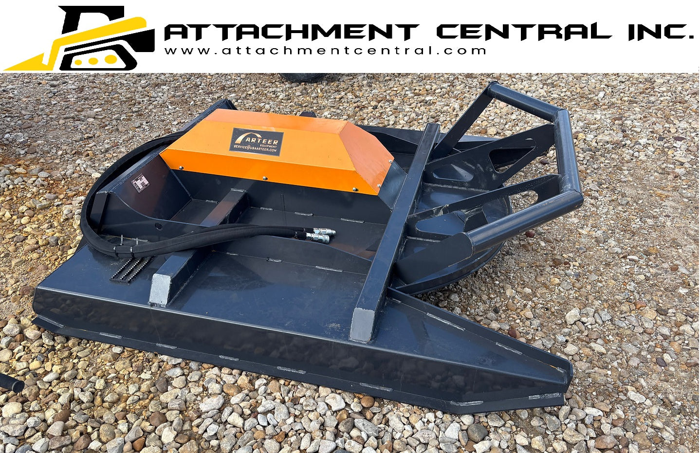Arteer 72" Skid Steer Brush Cutter Attachment - 4 Blades