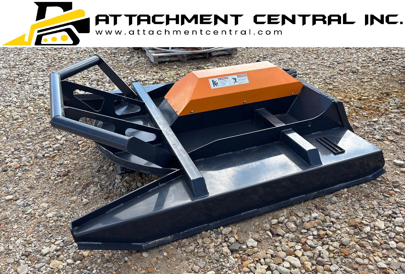 Arteer 72" Skid Steer Brush Cutter Attachment - 4 Blades