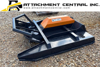 Arteer 72" Skid Steer Brush Cutter Attachment - 4 Blades