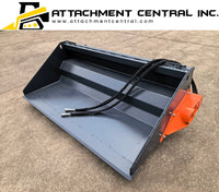 Handy 78" Power Rake Bucket Skid Steer Attachment