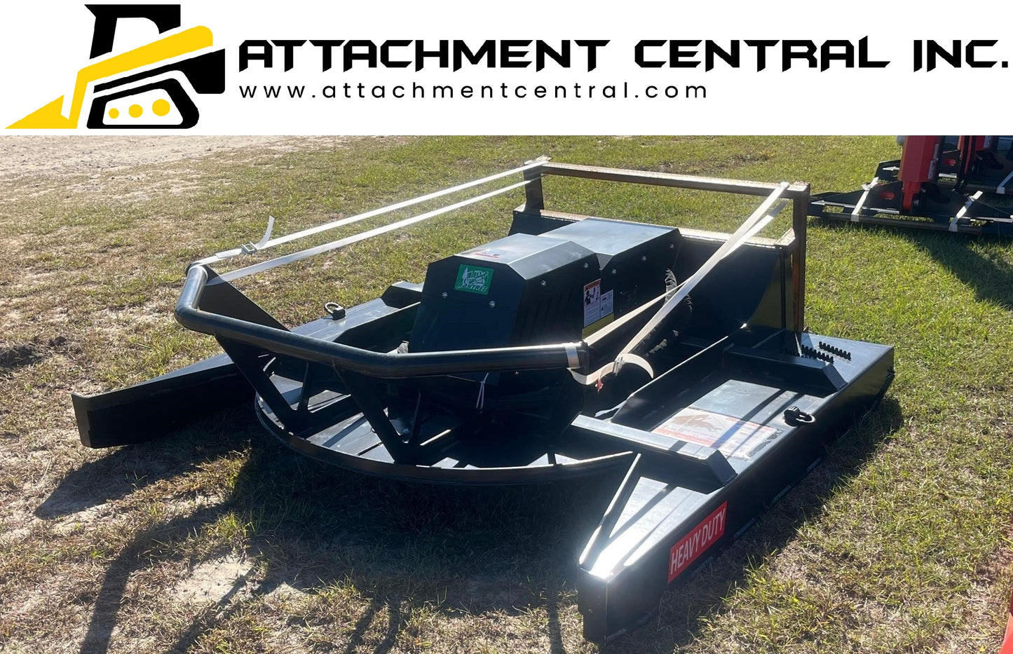 Raytree 4 Blade  72" Brush Cutter Skid Steer Attachment 