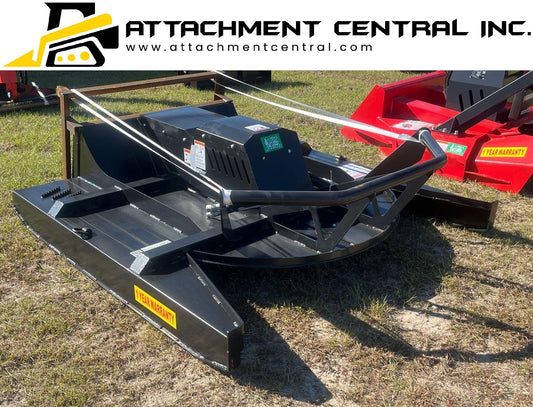 Raytree 4 Blade  72" Brush Cutter Skid Steer Attachment 