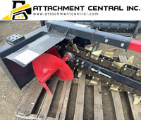 Raytree 48" Trencher Skid Steer Attachment