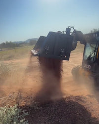 Raytree Vibrating Rock Screening Bucket Skid Steer Attachment