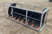 78" Heavy Root Rake Grapple Skid Steer Attachment