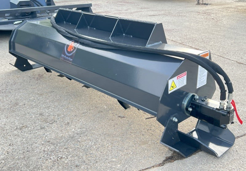 Wolverine 72" Skid Steer Tiller Rototiller Attachment