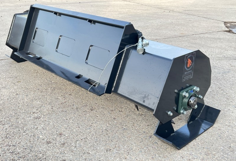 Wolverine 72" Skid Steer Tiller Rototiller Attachment
