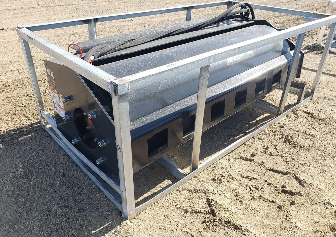 Wolverine 72" Vibratory Roller Skid Steer Attachment