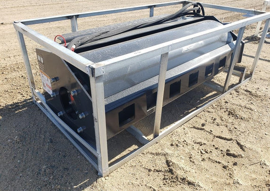 Wolverine 72" Vibratory Roller Skid Steer Attachment