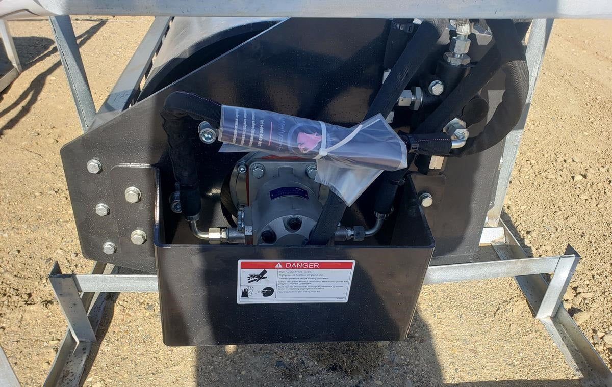 Wolverine 72" Vibratory Roller Skid Steer Attachment